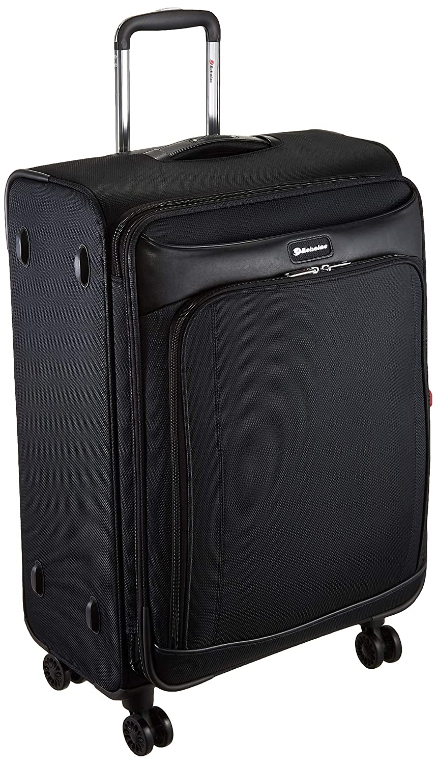 Echolac Sunflower Medium Black Soft Sided Check-InSuitcase Trolley 66cm (CT547) Echolac New